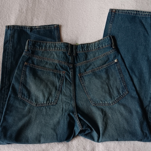H&M Womens Wide Leg Jeans 👖 NWT - Picture 2 of 5